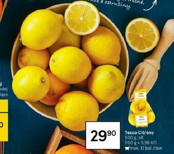 Tesco Citrony nabídka