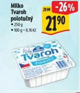 Albert Milko Tvaroh polotučný nabídka