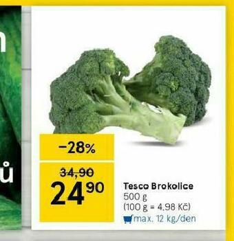 Tesco Brokolice nabídka