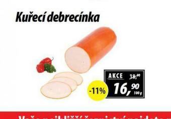 ZEMAN Kuřecí debrecínka nabídka
