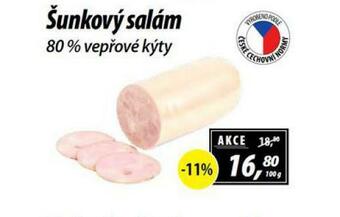 ZEMAN Šunkový salám nabídka