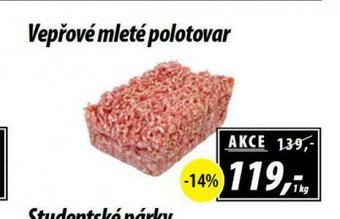 ZEMAN Vepřové mleté polotovar nabídka