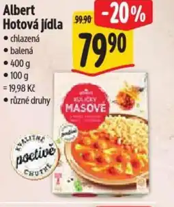 Albert Albert Hotová jídla nabídka