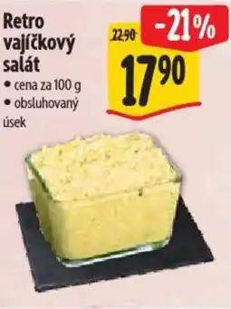 Albert Retro vajíčkový salát nabídka