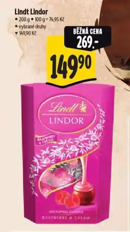 Albert Lindt Lindor nabídka