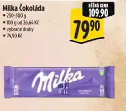 Albert Milka Čokoláda nabídka