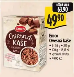 Albert Emco Ovesná kaše nabídka