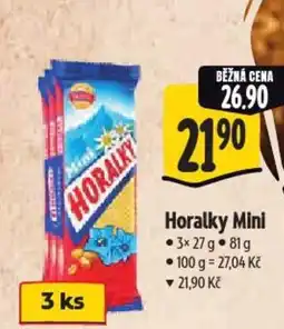 Albert Horalky Mini nabídka