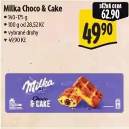 Albert Milka Choco & Cake nabídka