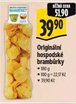 Albert Originální hospodské brambůrky nabídka