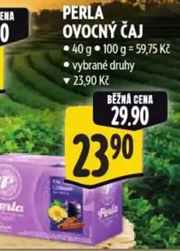 Albert PERLA Ovocný čaj nabídka