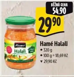 Albert Hamé Halali nabídka