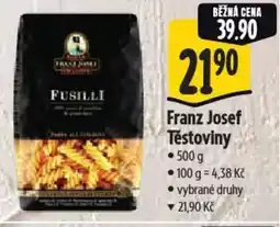 Albert Franz Josef Těstoviny nabídka
