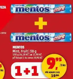 Penny Market Mentos nabídka