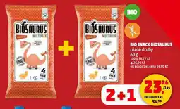 Penny Market Bio snack biosaurus nabídka