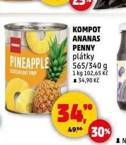 Penny Market Kompot ananas nabídka