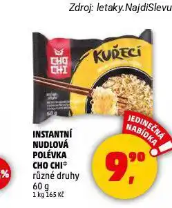Penny Market Instantní nudlová polévka cho chi nabídka