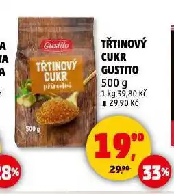 Penny Market Třtinový cukr gustito nabídka