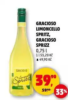 Penny Market Gracioso limoncello spritz nabídka