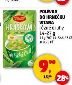Penny Market Vitana polévka do hrnečku nabídka