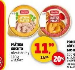 Penny Market Paštika gustito nabídka