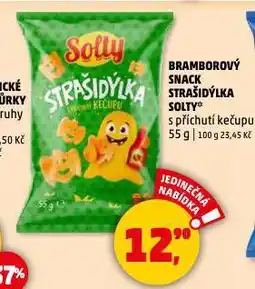 Penny Market Bramborový snack strašidýlka solty nabídka