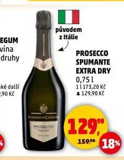 Penny Market Prosecco spumante extra dry nabídka