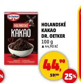Penny Market Dr. oetker holandské kakao nabídka