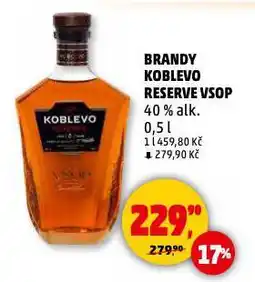Penny Market Brandy koblevo reserve vsop nabídka