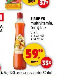 Penny Market Sirup yo nabídka