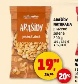 Penny Market Arašídy naturalia nabídka
