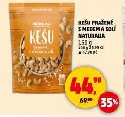 Penny Market Kešu pražené s medem a solí nabídka