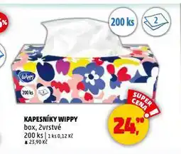 Penny Market Wippy papírové kapesníky nabídka