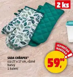 Penny Market Sada chňapek nabídka