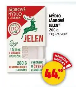 Penny Market Jelen mýdlo jádrové nabídka