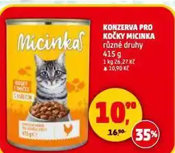 Penny Market Konzerva pro kočky micinka nabídka