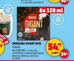 Penny Market Zmrzlina gigant rios nabídka