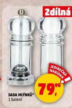 Penny Market Sada mlýnků nabídka