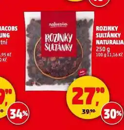 Penny Market Rozinky sultánky naturalia nabídka
