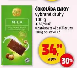 Penny Market Čokoláda enjoy nabídka