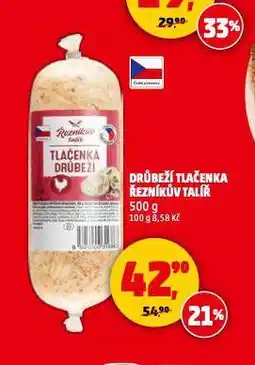 Penny Market Drůbeží tlačenka nabídka