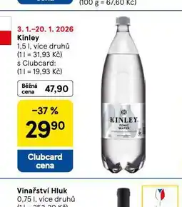 Tesco Kinley nabídka