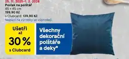 Tesco Povlak na polštář nabídka