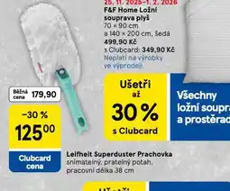 Tesco Leifheit superduster prachovka nabídka