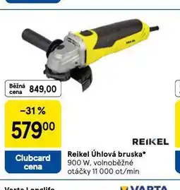 Tesco Reikel úhlová bruska nabídka