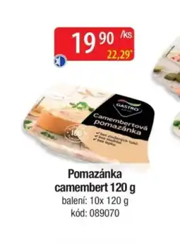 Qanto Pomazánka camembert nabídka