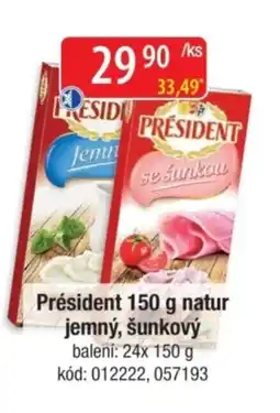 Qanto PRÉSIDENT Natur jemný, šunkový nabídka