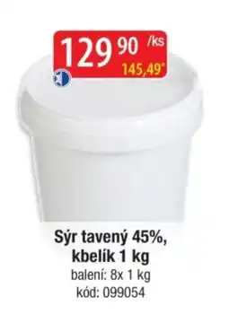 Qanto Sýr tavený 45%, kbelík nabídka