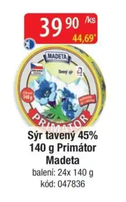 Qanto Sýr tavený 45% primátor madeta nabídka