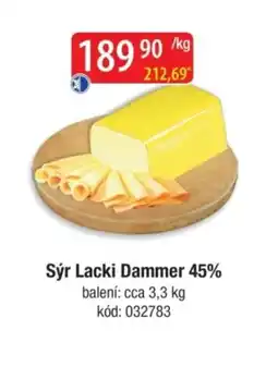 Qanto Sýr lacki dammer 45% nabídka